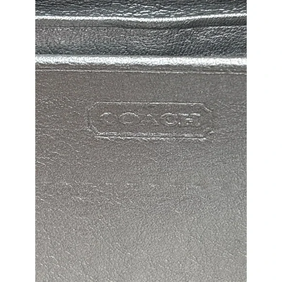 Coach Multicolor Zip-Around Logo Credit Card Women's Wallet - Picture 5 of 7